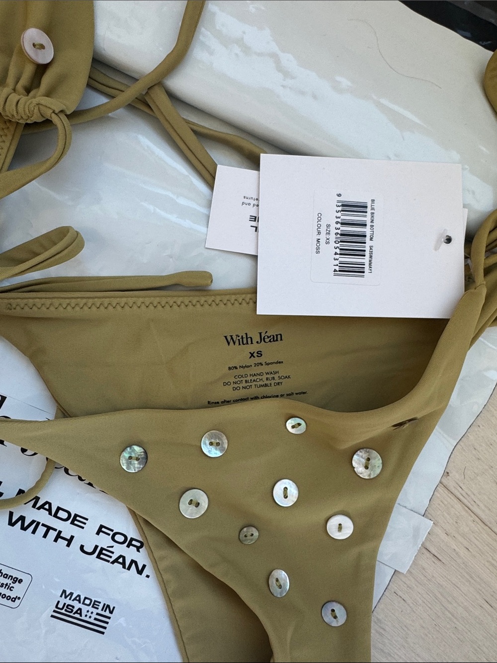 With Jean Billie Bikini NWT - Picture 2 of 3